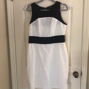 White eyelet dress - never worn